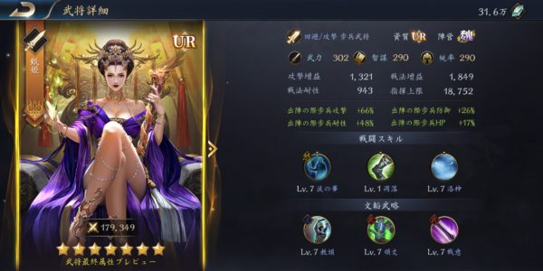 龍の覇業の女性キャラ