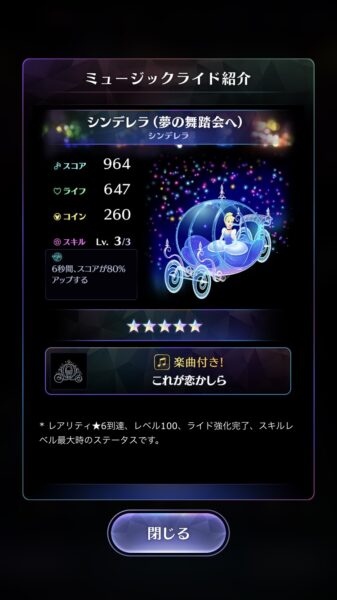 シンデレラ(夢の舞踏会へ)