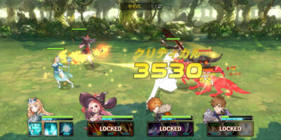 キングスレイドの戦闘シーン画像
