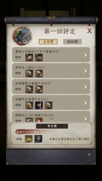 【獅子の如く】最初の評定