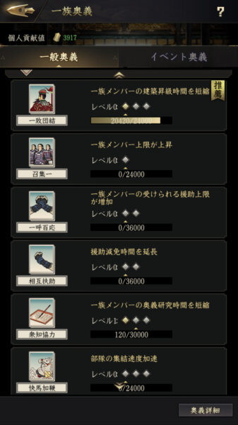 【獅子の如く】一族の例