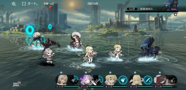 【ブラック・サージナイト】戦闘倍速