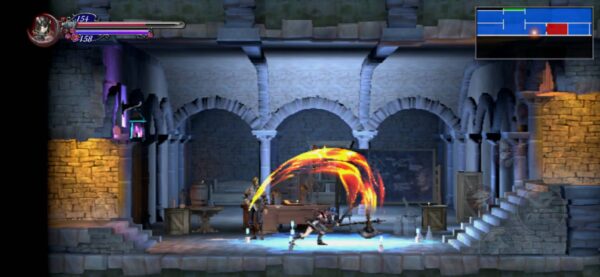 Bloodstained: Ritual of the Night 炎武器エフェクト