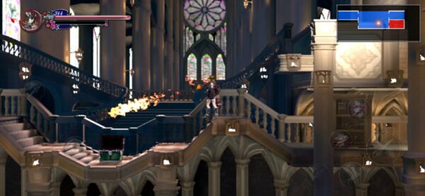 Bloodstained: Ritual of the Night フレイムキャノン射程