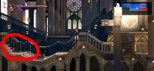 Bloodstained: Ritual of the Night ストレイトアロー射程