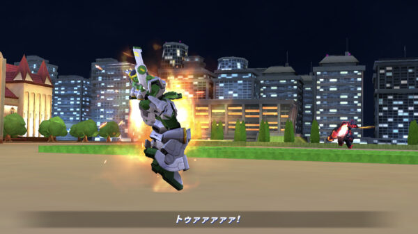 機構大戦アイアンブラッド 戦闘画面2
