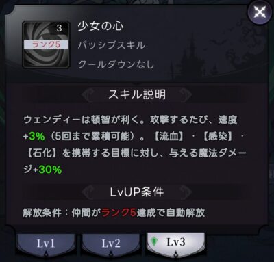 【ダークテイルズ】ウェンディスキル4